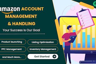 be your amazon account manager for complete management and growth