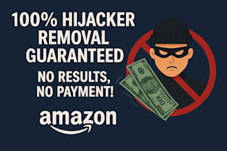 remove amazon hijacker or unauthorized seller from product listing