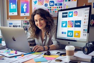 create social media post