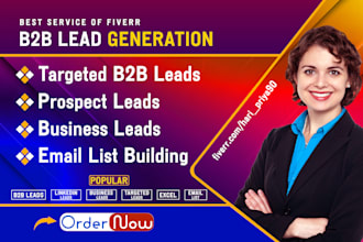 b2b lead generation, mobile number, website, linkedin leads, business leads