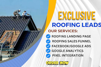 generate converting roofing leads