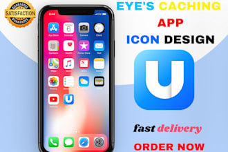 design an eyes catching app icon logo