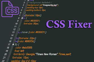 resolve CSS errors and issues on your website