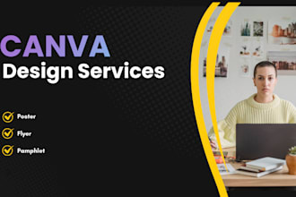 design custom flyer, poster and brochure design services