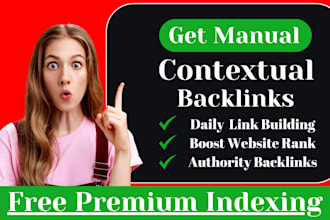 build high quality contextual dofollow white hat seo authority backlinks