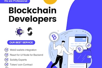 develop a presale dex staking defi web3 app on solana evm