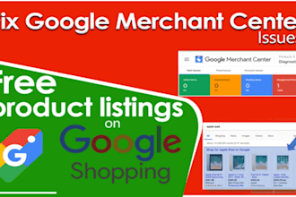 fix all errors approve products in google merchant center