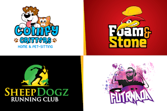 do modern professional logo design for your brand in 24hrs