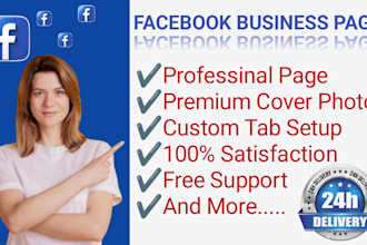 do facebook business page setup  within 24 hour