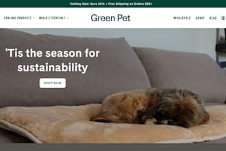 build pet ecommerce pet supplies pet product dropshipping stores pet accessories
