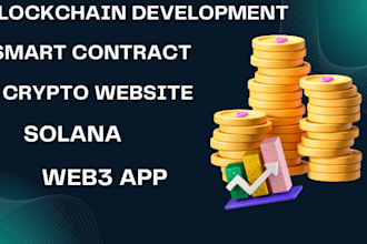 be blockchain developer for crypto web3 dapp with smart contract on any chain
