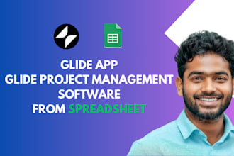do glide app,glide project management software, app development, spreadsheet
