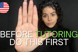 review your english and show you how to sound more fluent