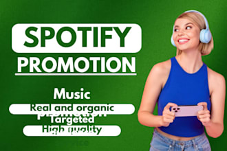 do organic spotify music promotion to boost your streams album promotion