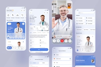 develop telemedicine app, doctor app, healthcare app, healthcare website
