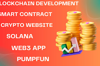 build blockchain web3 dapp on solana evm xrpl cardano hedera