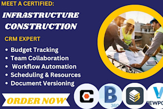setup infrastructure construction CRM procore bm360 ebuilder sage 300 viewpoint