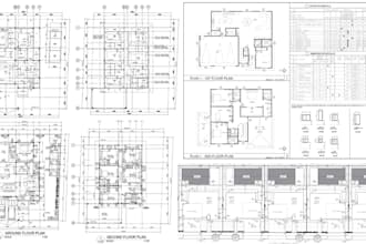 draw 2d floor plan, framing plan, foundation plan, floor plan