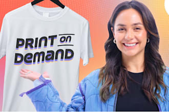 setup shopify print on demand store with printify etsy pod amazon merch