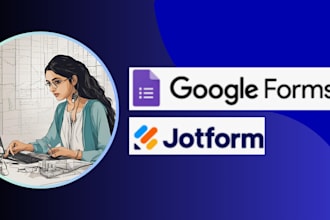 build responsive google form, jotform, typeform