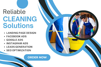generate commercial cleaning leads, office cleaning leads, house cleaning leads