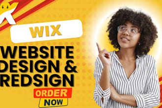 design wix website, wix redesign, wix velo code, wix cms, wix database, fix wix