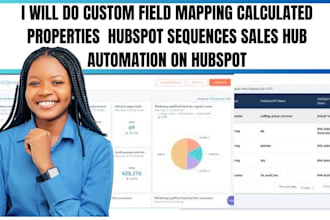 do custom field mapping calculated properties sequences sales hub on hubspot