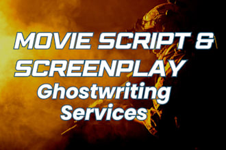 movie script, film script, screenwriting, screenplay, tv pilot, scriptwriter