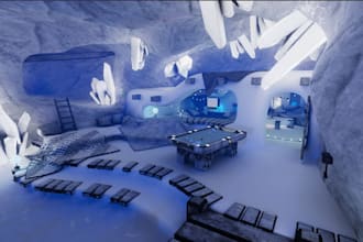 make custom vrchat world, virtual reality, 3d game environment, game development