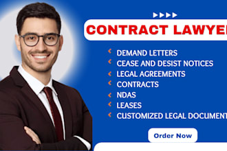draft professional demand letters, cease and desist letters, and legal notices
