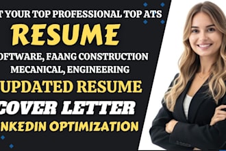 craft resumes for engineering, construction, tech, faang, and software roles