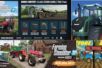create custom mods for farming simulator 19,22,25 and farm sim server set
