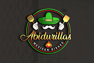 do food, bbq, cafe, coffee shop and restaurant logo