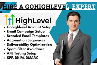 do gohighlevel email campaign automation email template sequence deliverability