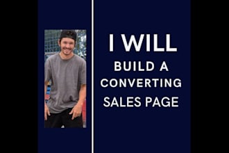 build a converting sales page