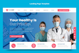 build healthcare medical website clinic dental hospital website medical website