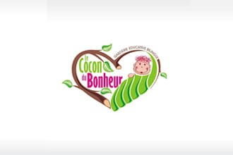 create joyful daycare logo design