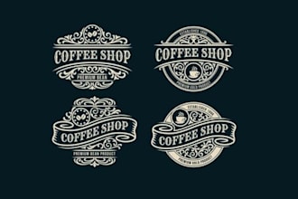 do logo restaurant, cafe, and company brand