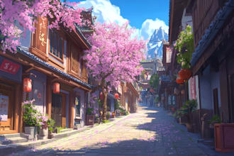 make a magical environment concept art