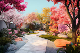 design a environment concept art landscape design