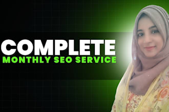do complete monthly SEO service