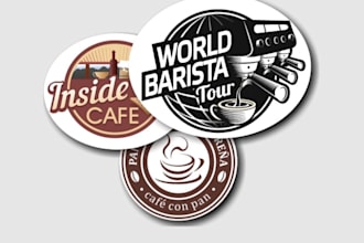 do food, restaurant, bbq, juice and coffee shop logo