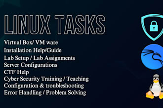do cybersecurity research, kali linux projects, and consultation