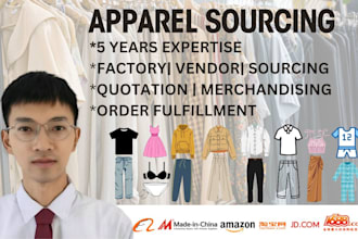 be your clothing manufacture sourcing agent in china