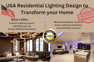 do usa ca, fl, il, tx residential lighting design to transform your home