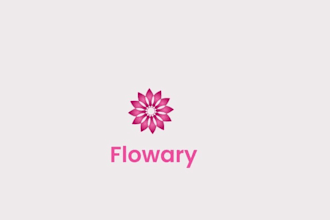 make excellent suitable flower logo design