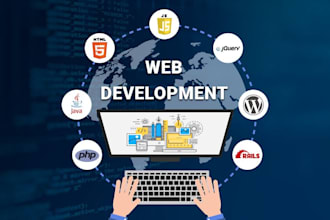 do web development front and back end