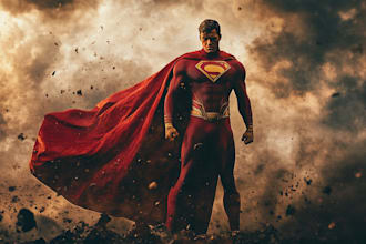 design superhero character for your comic or story