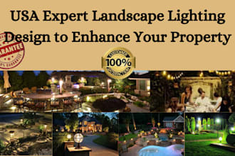 do usa expert landscape lighting design to enhance your property