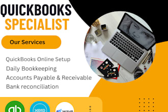 manage monthly bookkeeping and bank reconciliation